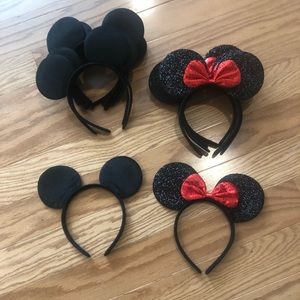 Mickey and Minnie Mouse Ears
